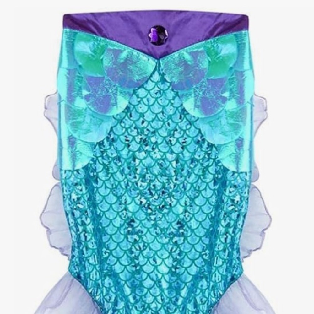 Mermaid costume skirt kids